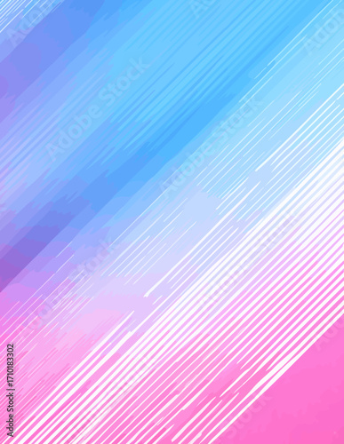 Abstrakte, bunte Vektor-Hintergrundgrafik mit diagonalen Linien