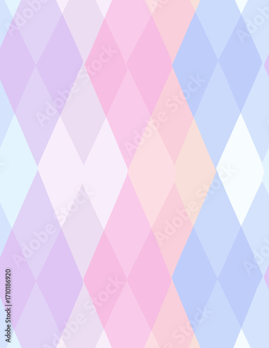Pastellfarbenes Argyle-Muster im Vektorstil