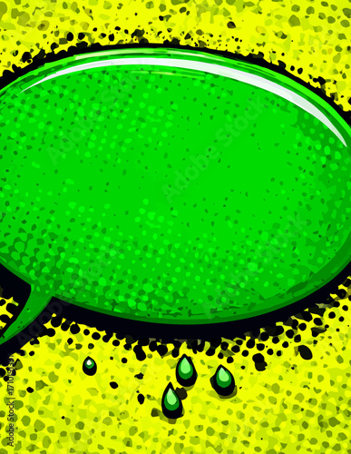 Abstrakte grüne Textur, Vektor-Stil, Cartoon-Ästhetik