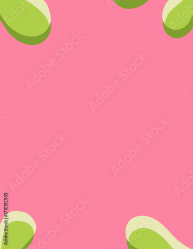 Abstraktes Rosa Hintergrundbild, Einfarbig, Vektorgrafik