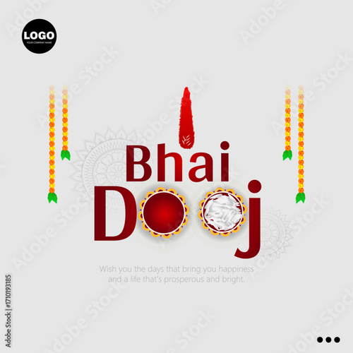 Bhai Dooj is a Hindu festival celebrating the special bond between brothers and sisters, where sisters pray for their brothers' well-being.