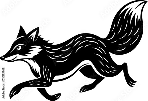 wolf tribal tattoo