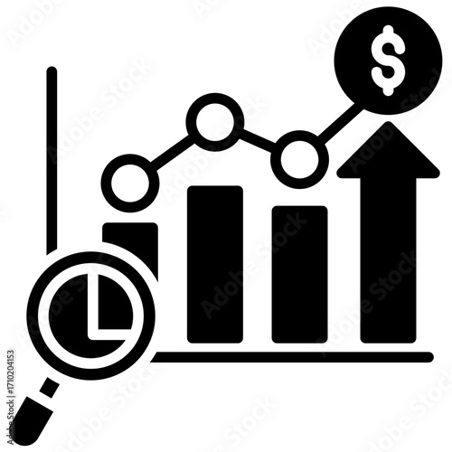 Forecast glyph icon