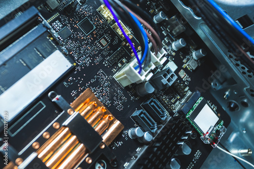 computer network server room