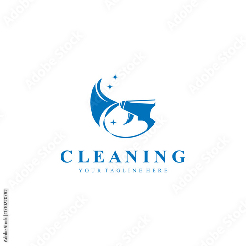 Cleaning Logo business Symbol Design Template illustration