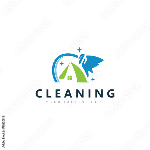 Cleaning Logo business Symbol Design Template illustration