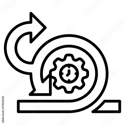 Scrum line icon
