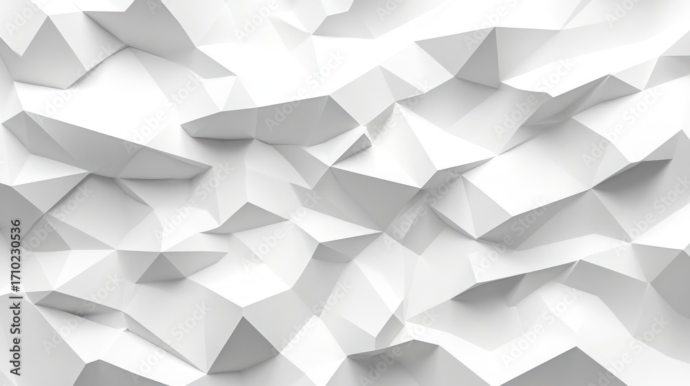Fototapeta premium Abstract 3D Geometric Shapes Background