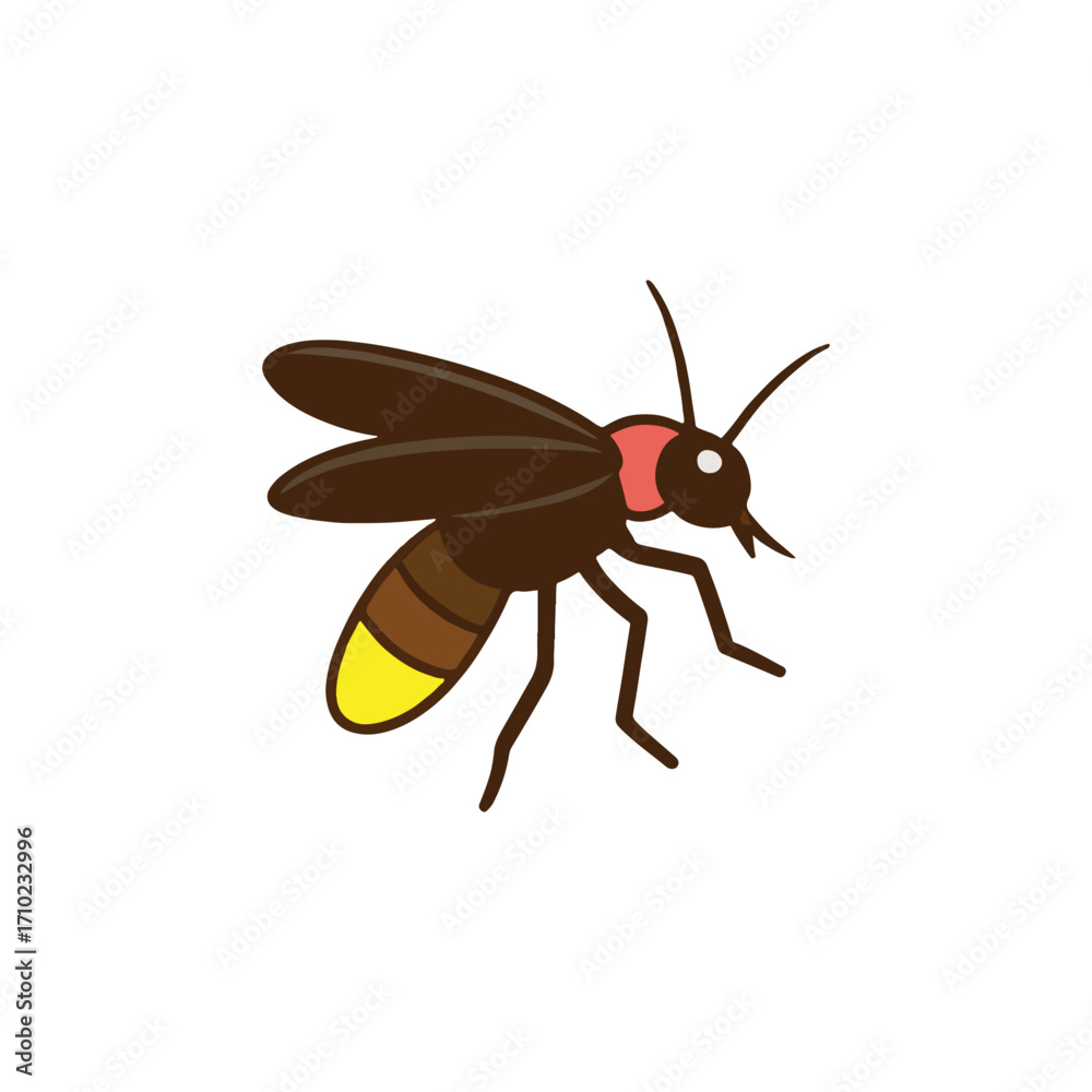 Obraz premium fly isolated on a white background