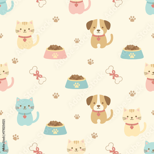 Romantic Pet Lover Pattern
