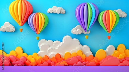 カラフルでポップな画像