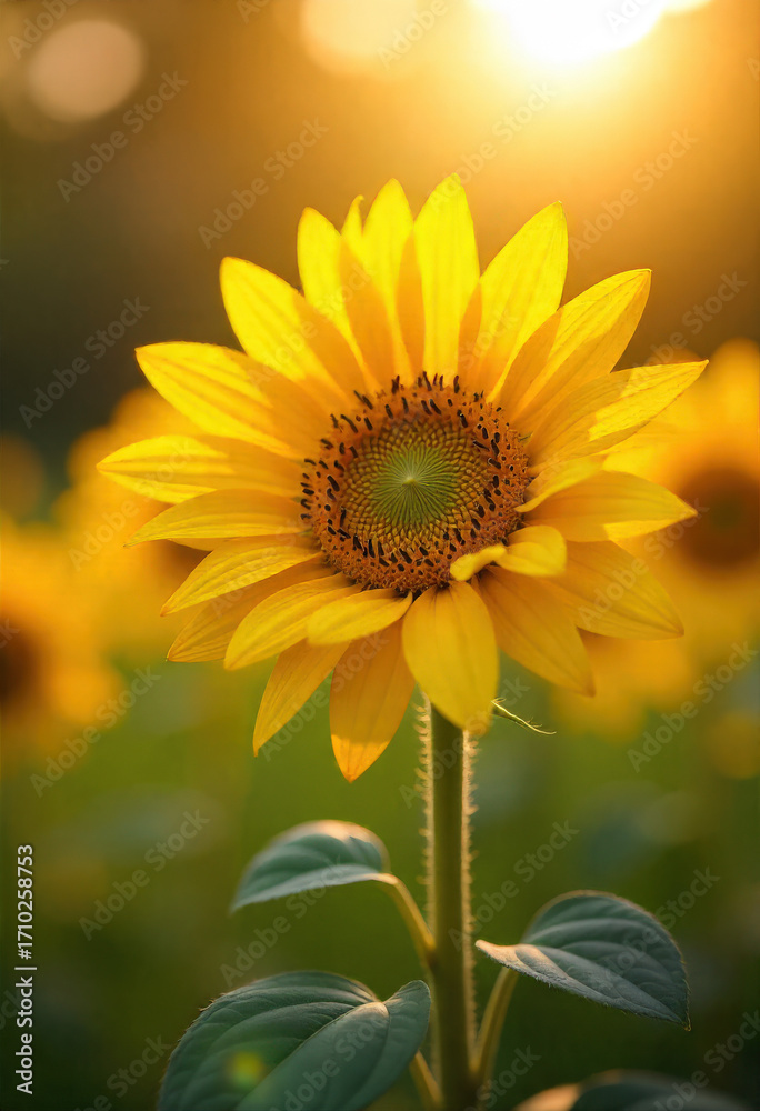 Obraz premium sunflower in the garden