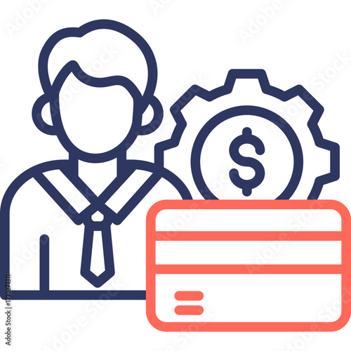 Credit Management line color icon