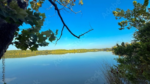Bilde på lerret Cleburne State Park is a 528-acre Texas state park in Johnson County, Texas operated by the Texas Parks and Wildlife Department