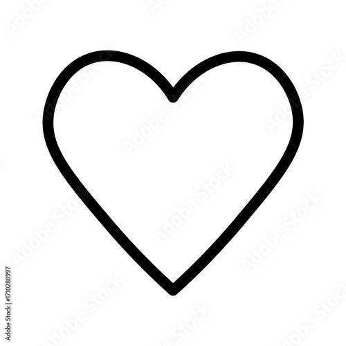 favorite line icon