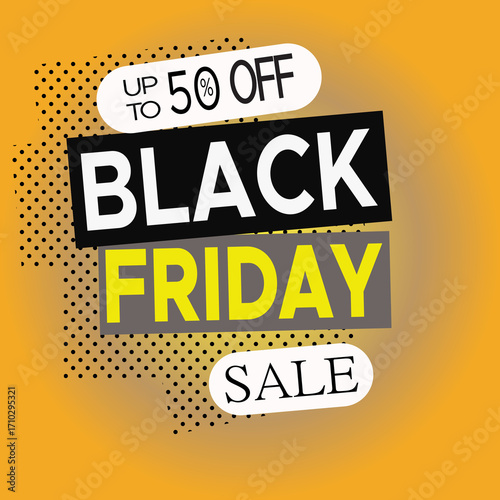 Black friday super sale golden baner concept - stock vector Printblack friday 50 sale Black friday super sale golden baner concept - stock vector 