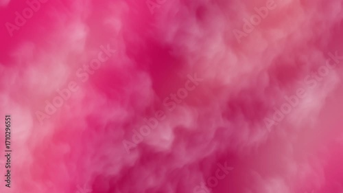 Blurred pink and white cloud like background suitable for wedding invitations, feminine designs, and dreamy concepts. Delicate, soft, romantic aesthetic.