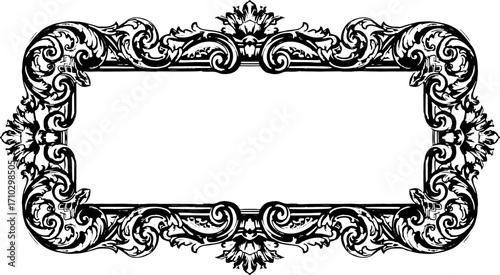 Silhouette design frame icon designs frame style 