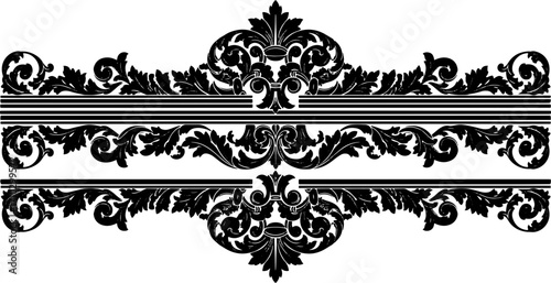 Silhouette design frame icon designs frame style 