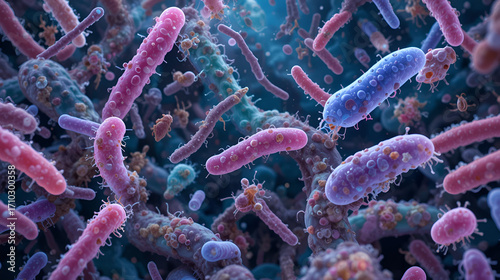 Enterobacteriaceae family bacteria, including Enterobacter, Citrobacter, Salmonella, E. coli, Klebsiella, and Shigella, are common gut pathogens