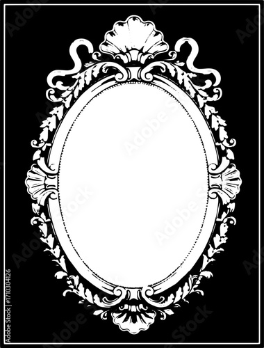 Silhouette design frame icon designs frame style 
