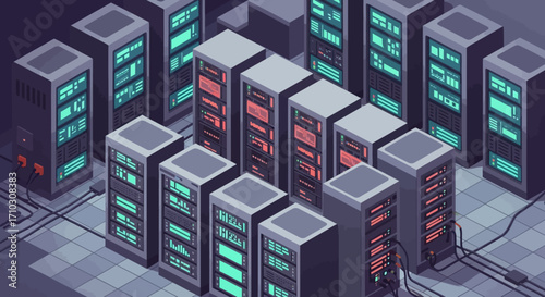 Network Server Room.