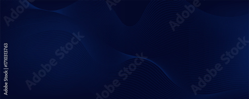 Premium background design with diagonal dark blue line pattern. Vector template for digital luxury banner, invitation, voucher, certificate. Eps10