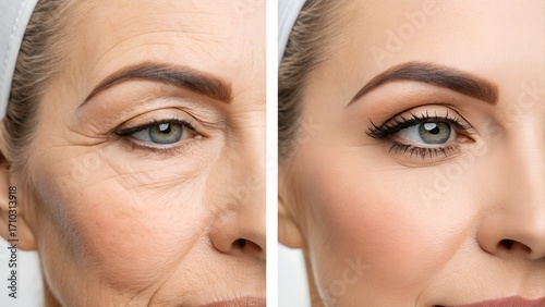 Before and After Eyelid and Facelift Surgery – Dramatic Eye Lift and Facial Rejuvenation Transformation