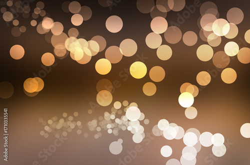 golden christmas lights background card wallpaper