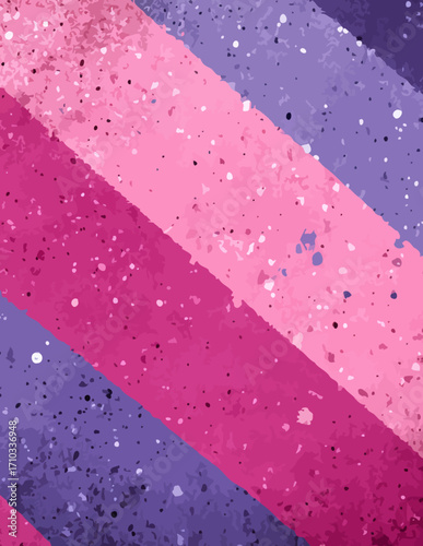 Abstracto dinámico en vector, estilo suave, tonos rosados y morados