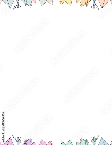 Ilustración vectorial de estilo sencillo: Fondo blanco liso