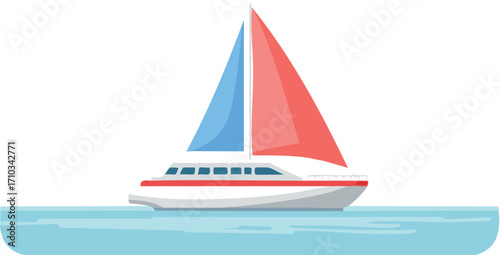 sailing, boat, yacht, sailboat, sea, sail, water, ship, ocean, summer, travel, sky, wind, yachting, nautical, boating, vessel, sport, sails, regatta, vacation, lake, marine, race, transportation