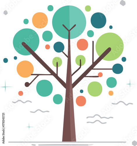 tree, vector, flower, design, illustration, nature, leaf, floral, decoration, art, spring, love, card, branch, plant, heart, ornament, bird, pattern, summer, swirl, symbol, cartoon, butterfly, frame