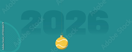 Tennis poster, international competitions, 2026 sports calendar, court tennis game, tournament banner. Racquet sports championship, health, sports hobby, training, tennis club, fitness