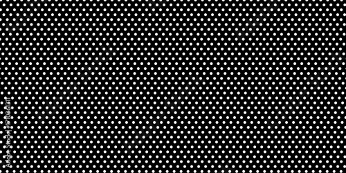 Black white metal mesh seamless pattern. monochrome perforated grid. seamless white circles pattern. metal net texture background