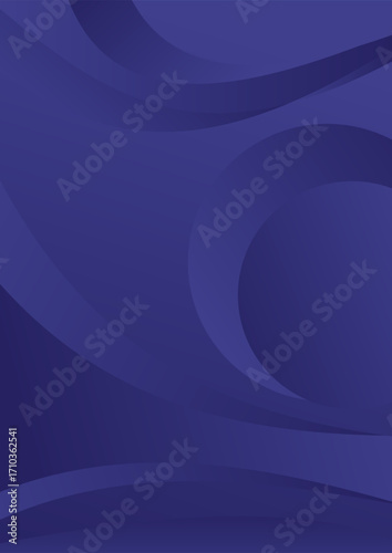 modern abstract background design in blue and wavy colors vector illustration