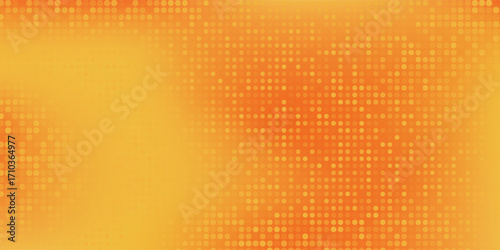 Dotted orange gradient vector background design abstract modern