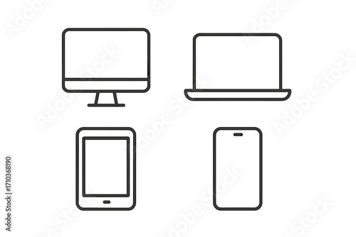 Minimalistic wrench line icon bundle with editable stroke, linear tool pictogram set for design, apps, cards, banners, and posts, vector cartoon illustration transparent
