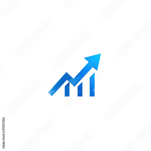 3D Blue Glossy Arrow Chart Icon Growth, Success, and Progress Free Download 3D Blue Glossy Arrow Chart Icon Growth, Success, and Progress - GFXLoad