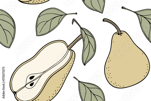 set of pears