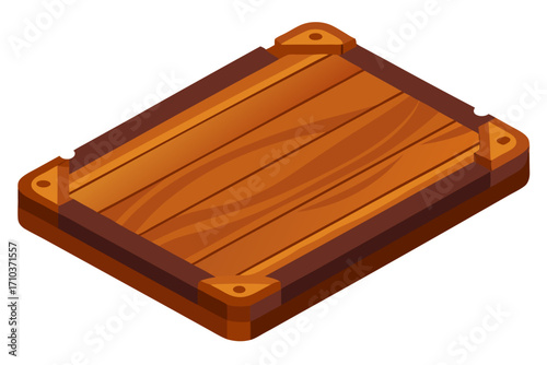 old wooden box