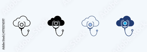 Health Cloud Multiple Style Icon Collection