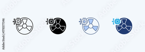 Ai Radiology Multiple Style Icon Collection