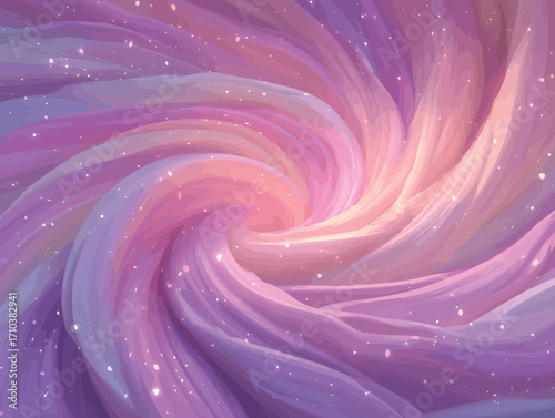 Vortice astratto rosa pastello