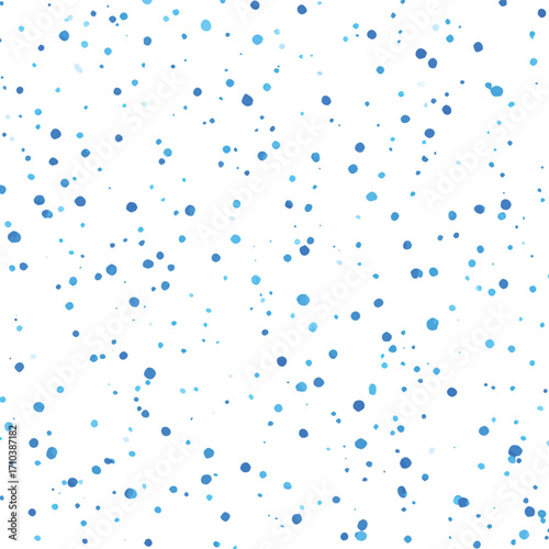 Pattern senza cuciture di puntini blu chiari