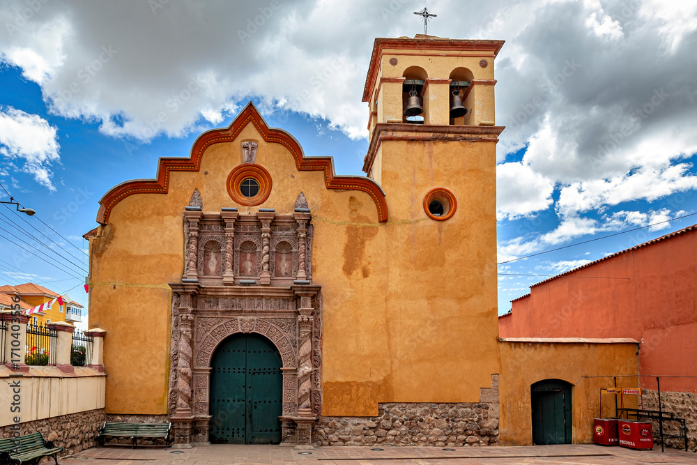 Fototapeta premium The churches of Potosi in Bolivia