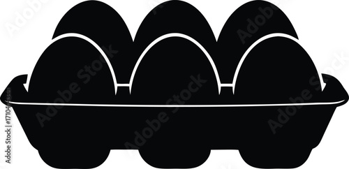 fresh egg container vector design
