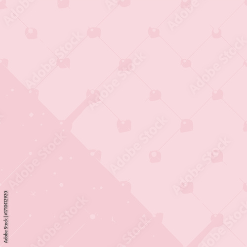 Sfondo Rosa Chiaro Astratto con Motivi Geometrici Semplici