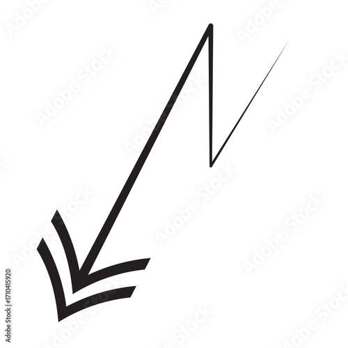 Vector swipe arrows. Arrow vector icon. Arrows collection. Arrows big black set icons, arrow icon, modern simple arrows.