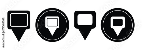 
Location icon. Map pin icon set. location marker. location pin. Map pin icon vector illustration eps 10. 